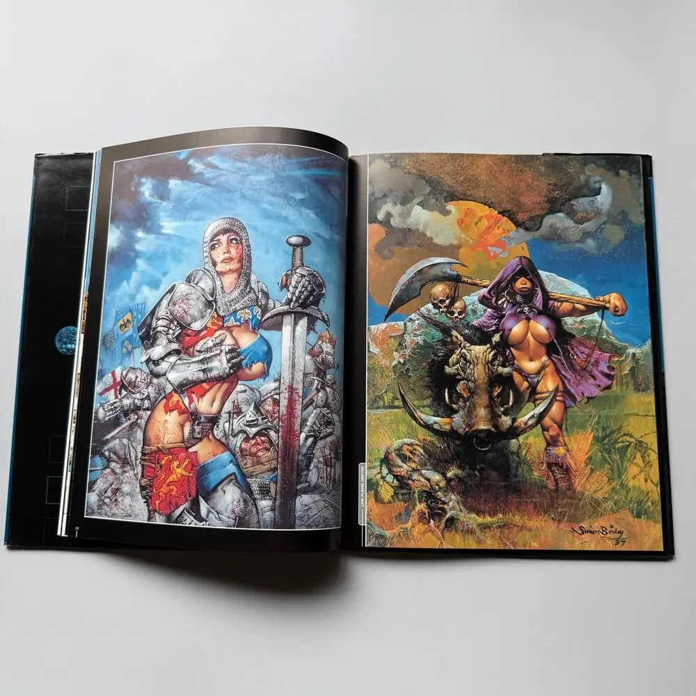 The Art of Simon Bisley Heavy Metal Signed Numbered Hardcover Book 2002